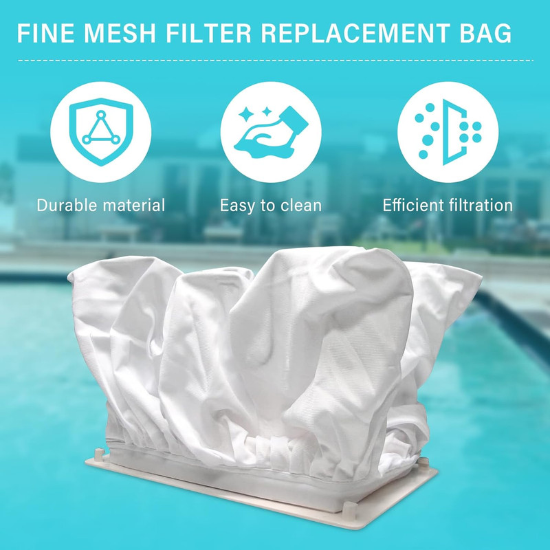 Pool Cleaner Filter Bag Replacement for Aquafirst & Aquabot Pool Cleaner 8111 81 gallery