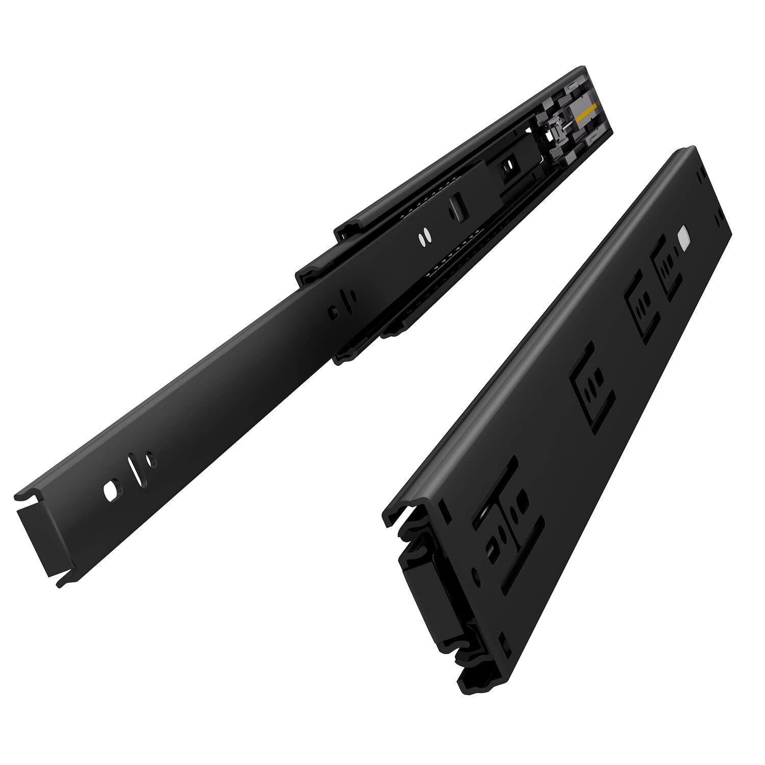 18" Soft Close Drawer Slide VK1245 3-Fold Full Extension Self Silent Closing ... gallery