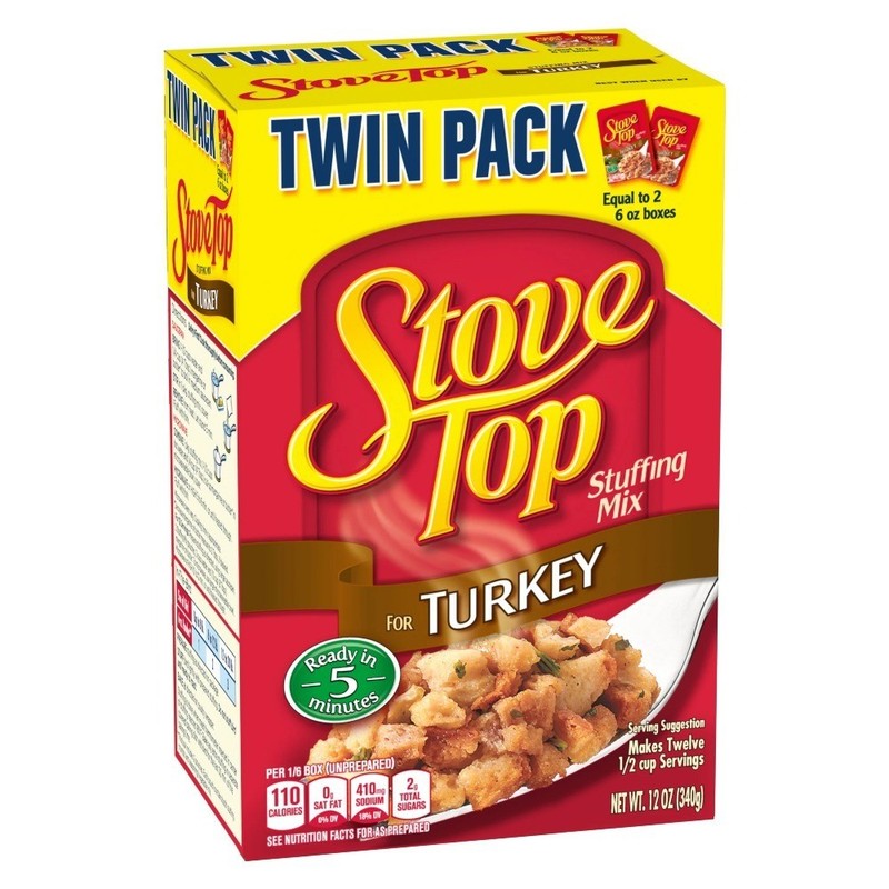 Turkey Stuffing Mix Side Dish Twin Pack of 2 Boxes 6 oz Each gallery