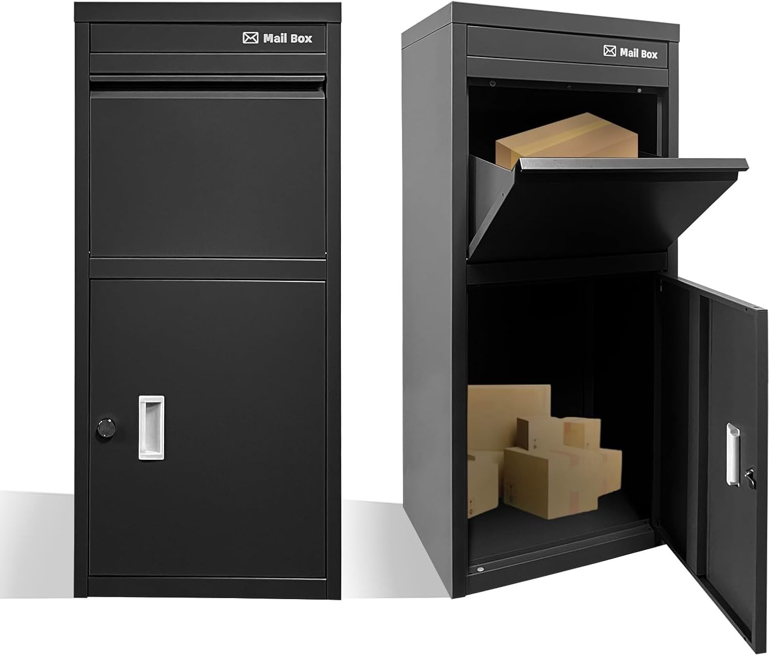 Outside Package Delivery Box w/Lock Secure for Porch,Curbside,House Antitheft gallery