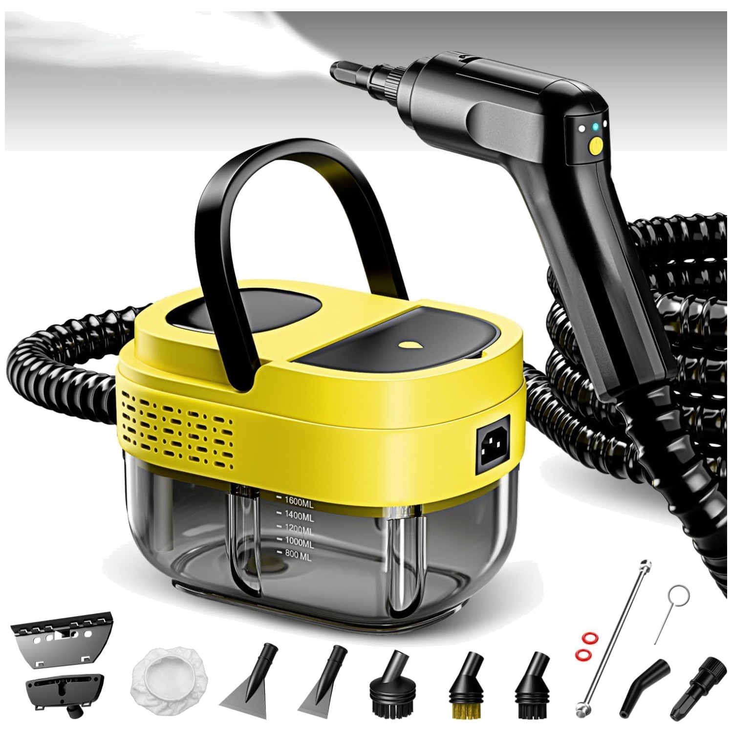 Powerful 2500W Steam Cleaner with 16 Accessories gallery