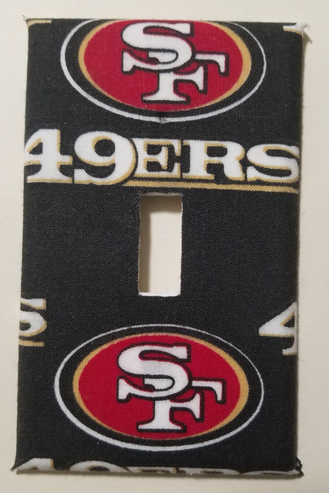 SAN FRANCISCO 49ERS LIGHT SWITCH COVER AND OUTLET PLATES! -FREE SHIPPING gallery
