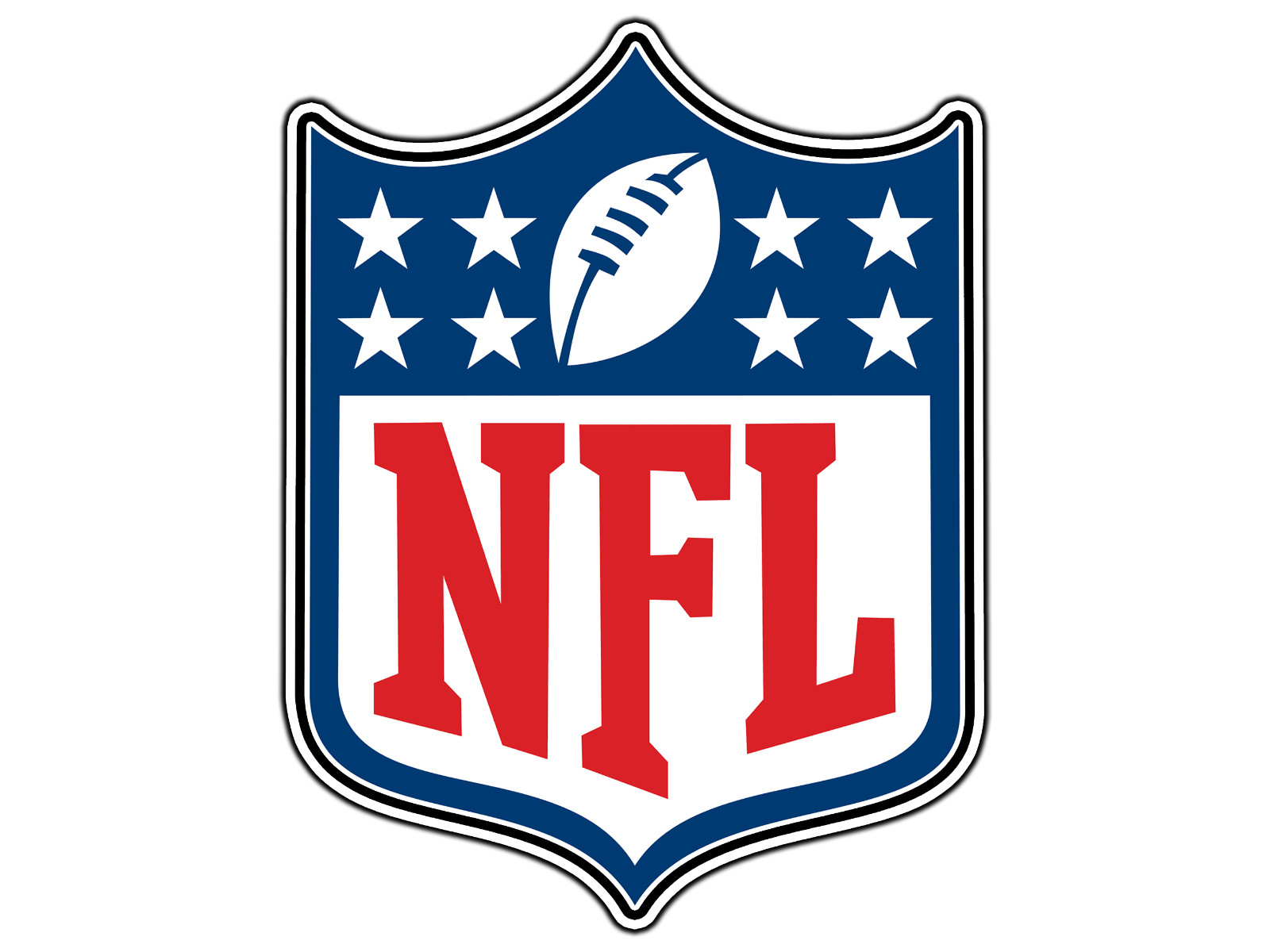 #0755 NFL Logo #1 Sticker Brand Waterproof Vinyl Decal Die-Cut Car Laptop gallery
