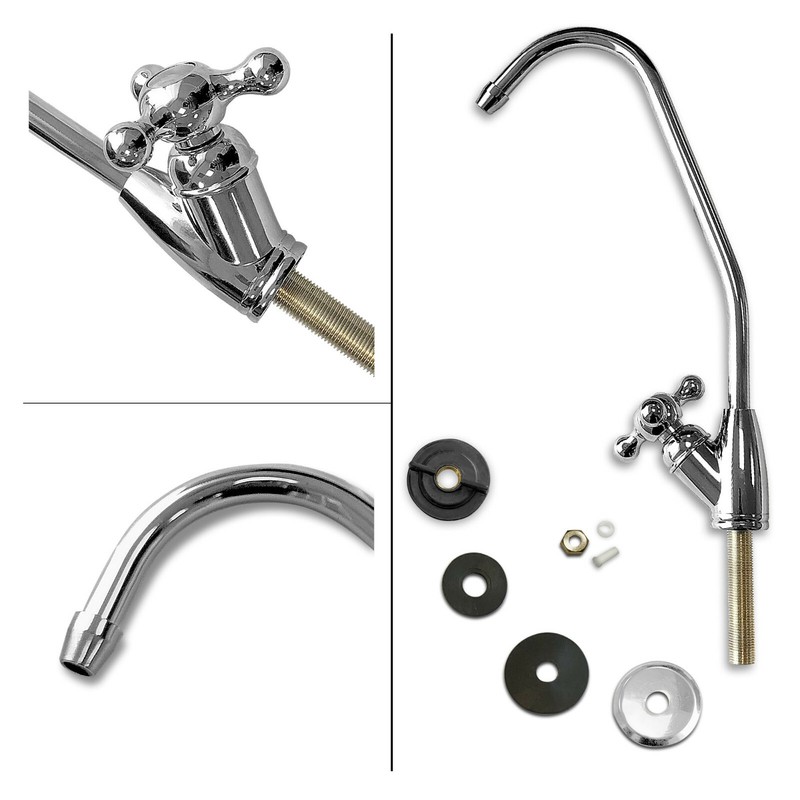 Classic Cold Water Kitchen Drinking Faucet Dispenser Polished Chrome gallery