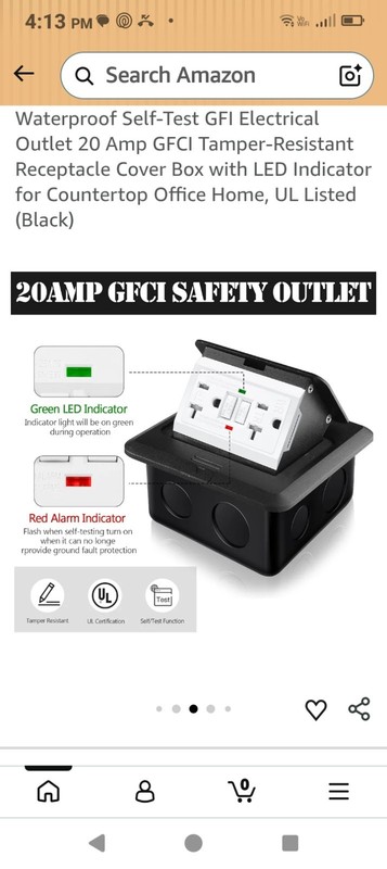 HOOLERRY POP UP FLOOR OUTLET WATERPROOF KIT NEW IN BOX gallery