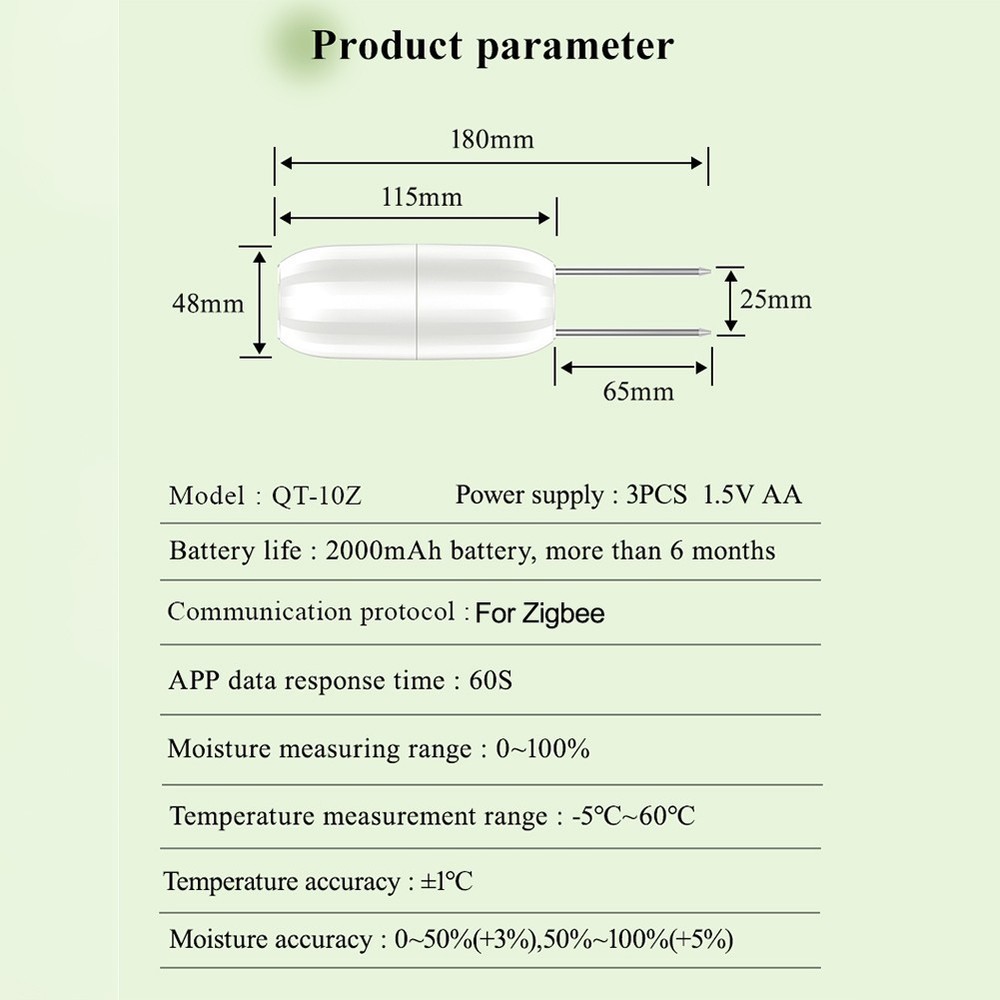 For Zigbee Technology Soil Sensor for Effective Management of Plant Growth