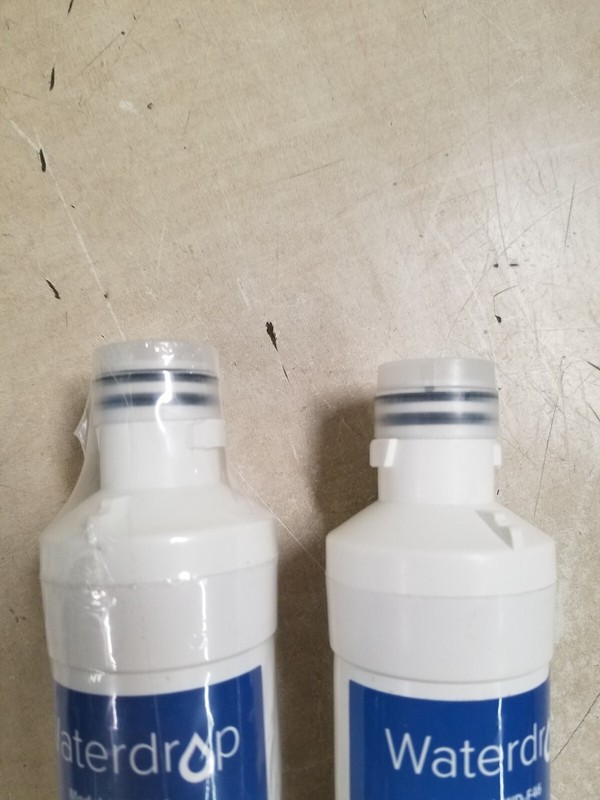 2 PK Waterdrop Replacement Refrigerator Water Filter WD-F46 for LG LT1000 2 Pack gallery