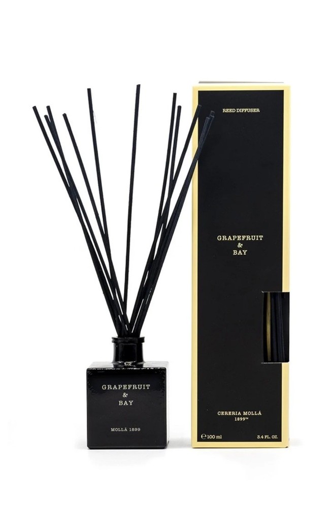 Cereria Molla 1899 Grapefruit & Bay Reed Diffuser 3.4 Fl Oz