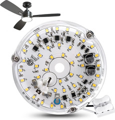 4Inch Ceiling Fan LED Light Replacement 6000K, 18W LED Retrofit Kit