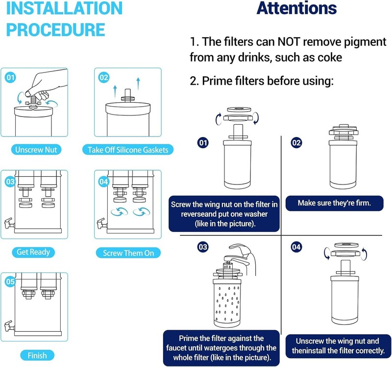 2387 Pro Replacement Water Filter Compatible with Alexapure Systems - 2 Filte... gallery