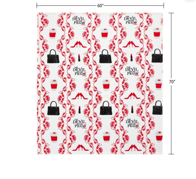 New The Devil Wears Prada 2 Silk Touch Throw Blanket, 60" x 70 gallery