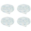 Fiberglass Tube Insulation Sleeve, 4mm/0.16" IDx1m/3.28ft, 4pcs gallery