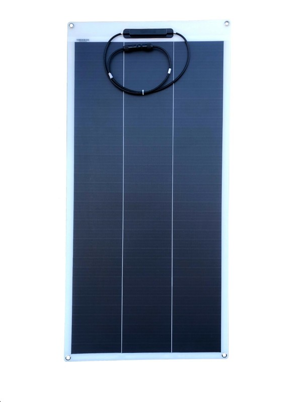 WindyNation 100 Watt 12V Flexible Monocrystalline Solar Panel Battery Charger gallery