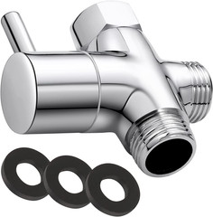 G1/2″ Shower Head Diverter Valve, Solid Brass Shower Arm Diverter Valve for Hand
