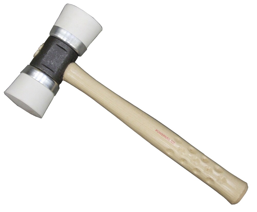 Powernail Model 5MI Double Cap White Rubber Mallet (weighs 4 pounds) gallery
