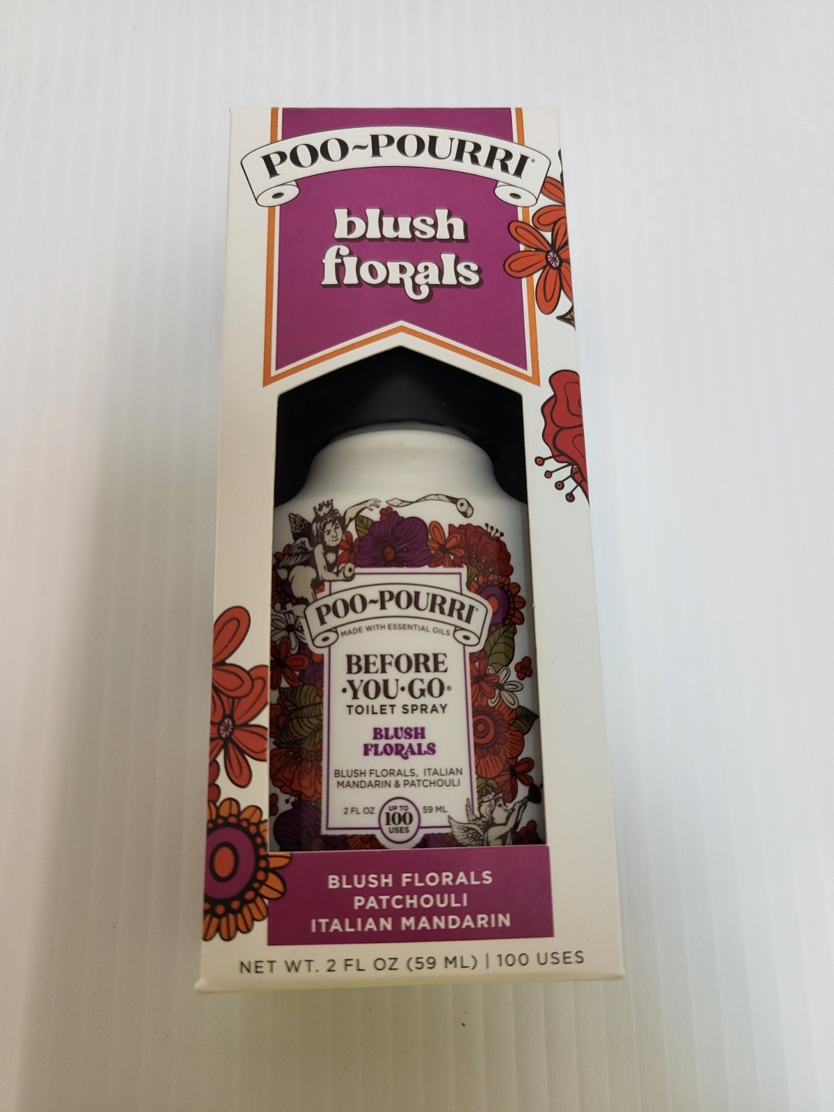 Before-You-Go Toilet Spray - Blush Florals Scent 2 FL Oz gallery
