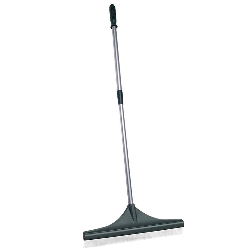 Orientools Artificial Turf Rake Remove pet hair from carpets fast, 52" handle. gallery