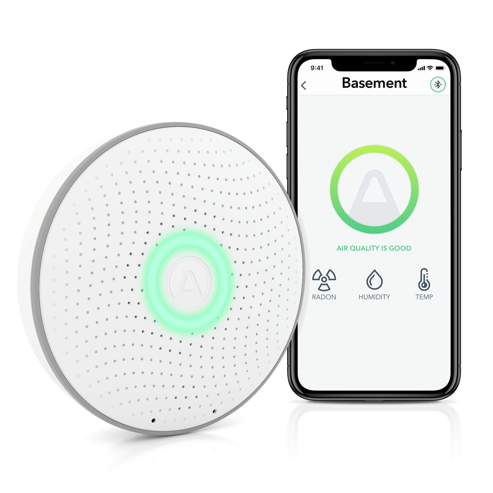 2950 Wave Radon - Smart Radon Detector with Humidity & Temperature Sensor – E... gallery