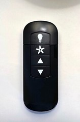 Hunter Fan – Replacement Handheld Ceiling Fan Remote Control – Black – K6266-13