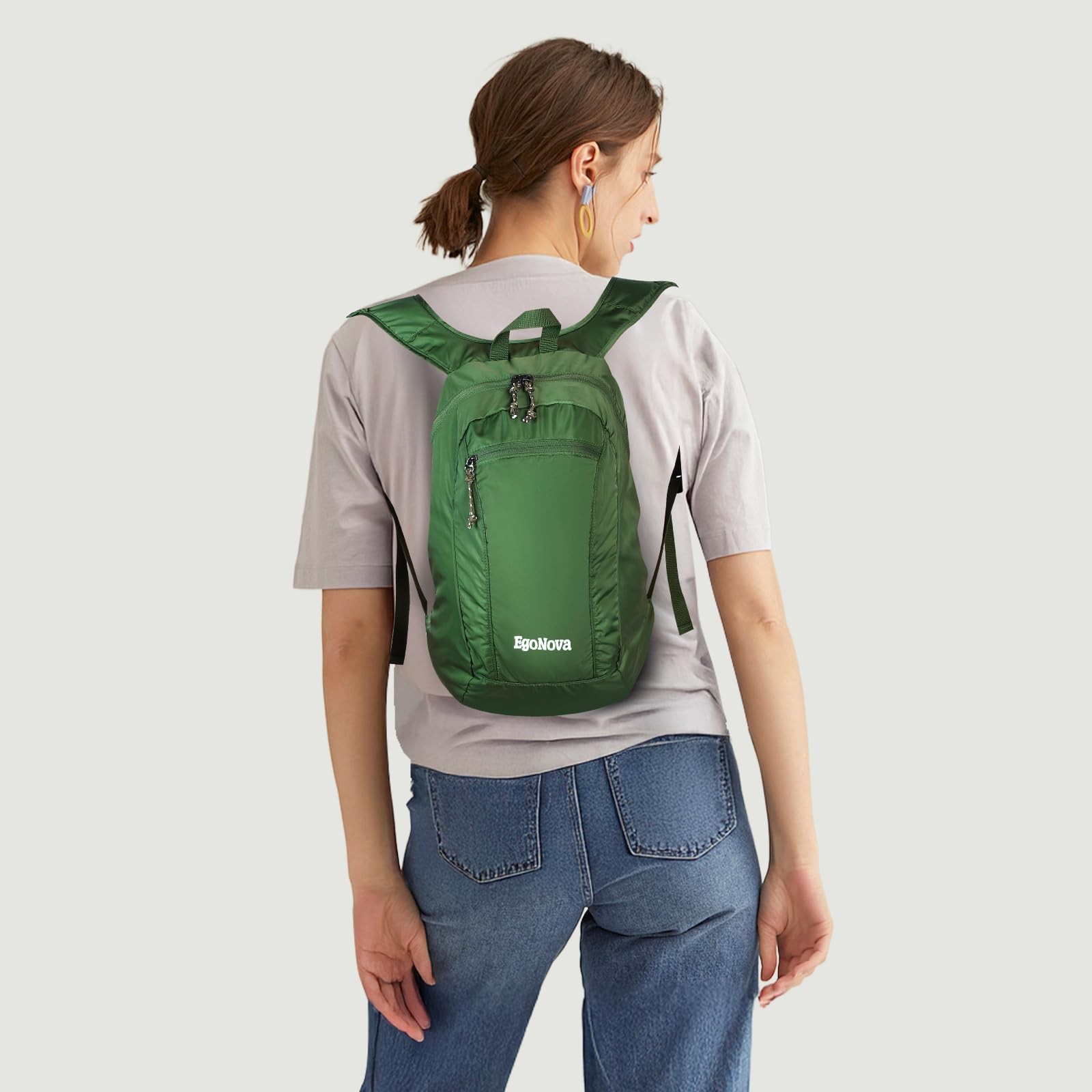 12L Ultralight  Thin Packable Daypack, Small Foldable Hiking Backpack Travel ... 5
