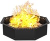 Smokeless Fire Pit Ring 32-Inch Outer 28-Inch Inner Diameter, Large Solid Ste... gallery