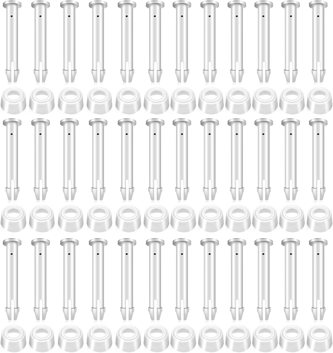 36Pcs Plastic Pool Joint Pins & Pool Seals Compatible with Intex 13'-24' above G gallery