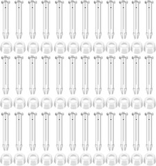 36Pcs Plastic Pool Joint Pins & Pool Seals Compatible with Intex 13′-24′ above G