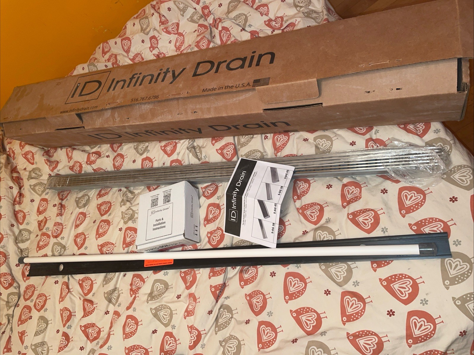 Infinity Drain SAG 38 PS 48" Polished Stainless Steel Complete Ready For Use New gallery