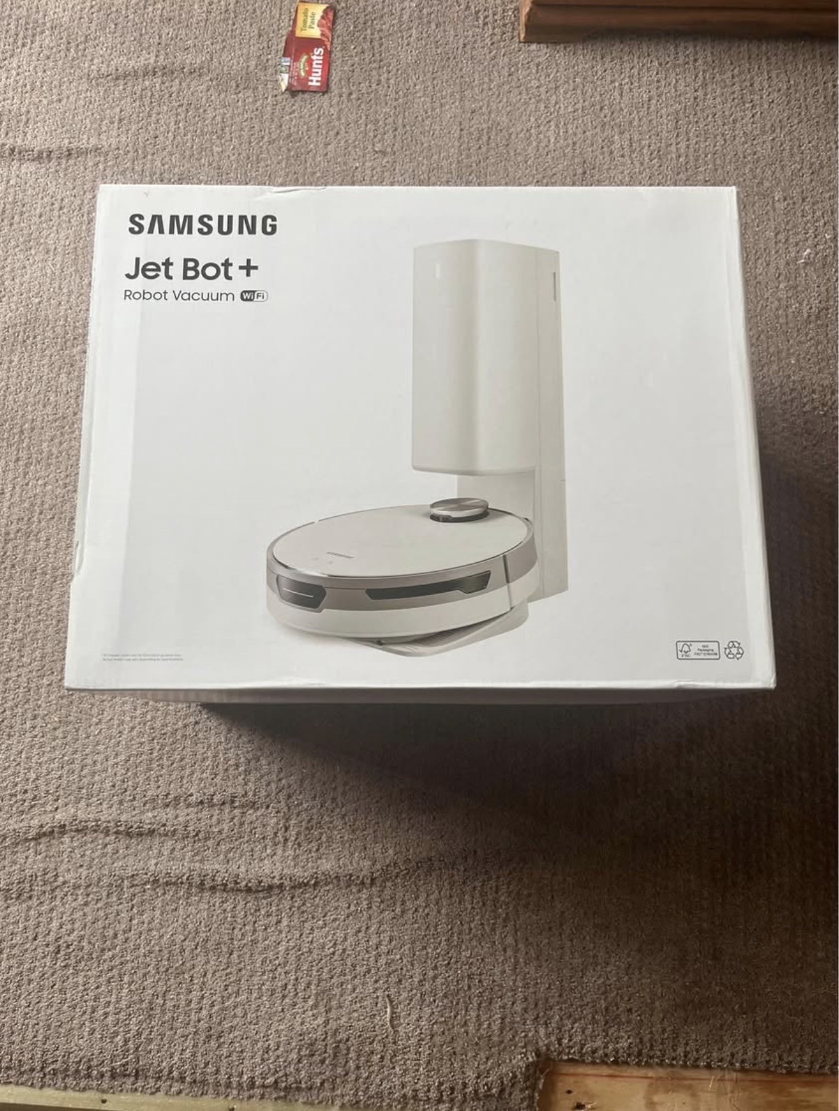 Samsung - Jet Bot+ Robot Vacuum with Clean Station - White - NEW IN BOX! gallery