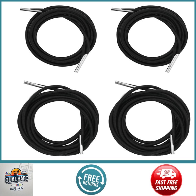 4PCS Zero Gravity Chair Replacement Cords Elastic Laces for Recliner Bungee