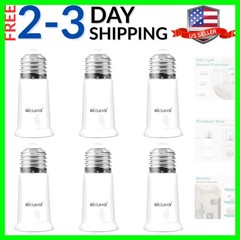 E26 Socket Extender, E26 Standard Medium Base Lamp Bulb Socket Adapter of 5CM…