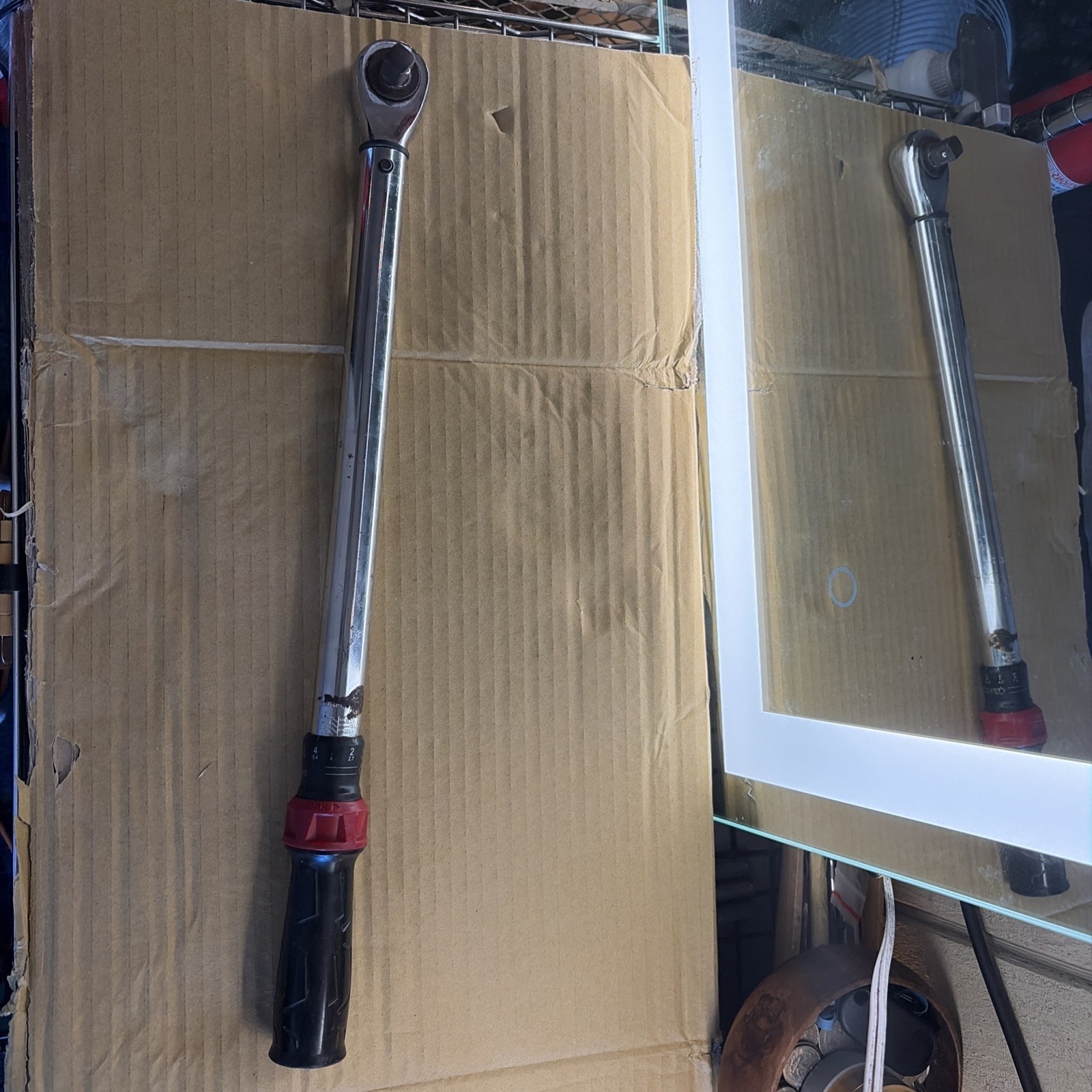 CRAFTSMAN 931425 1/2" DRIVE MICROTORK TORQUE WRENCH 20-150 Feet POUNDS 31425 gallery