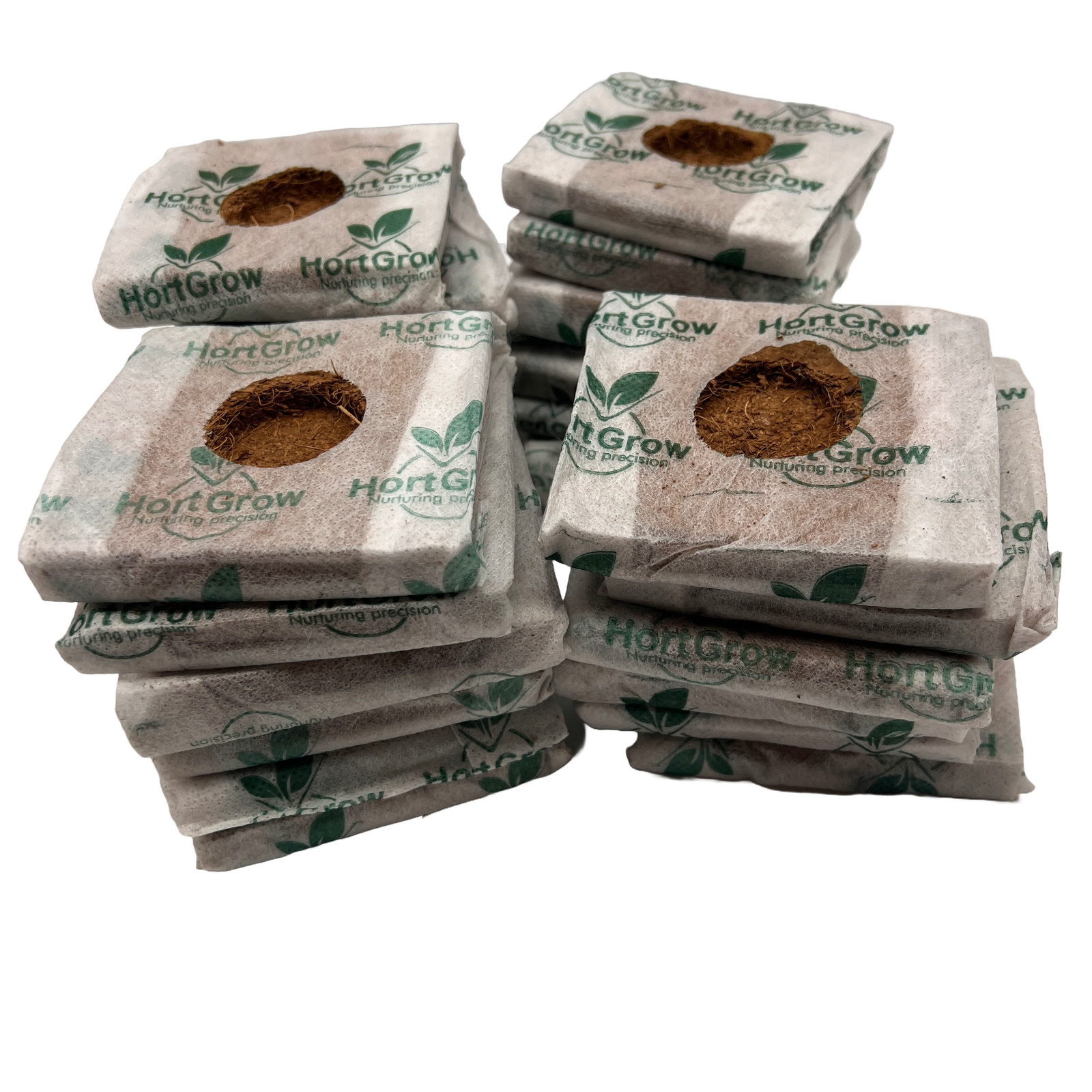 HortGrow Coco Coir Grow Cubes 4X4X2 24 Pcs Garden Hydroponics Greenhouse Organic gallery