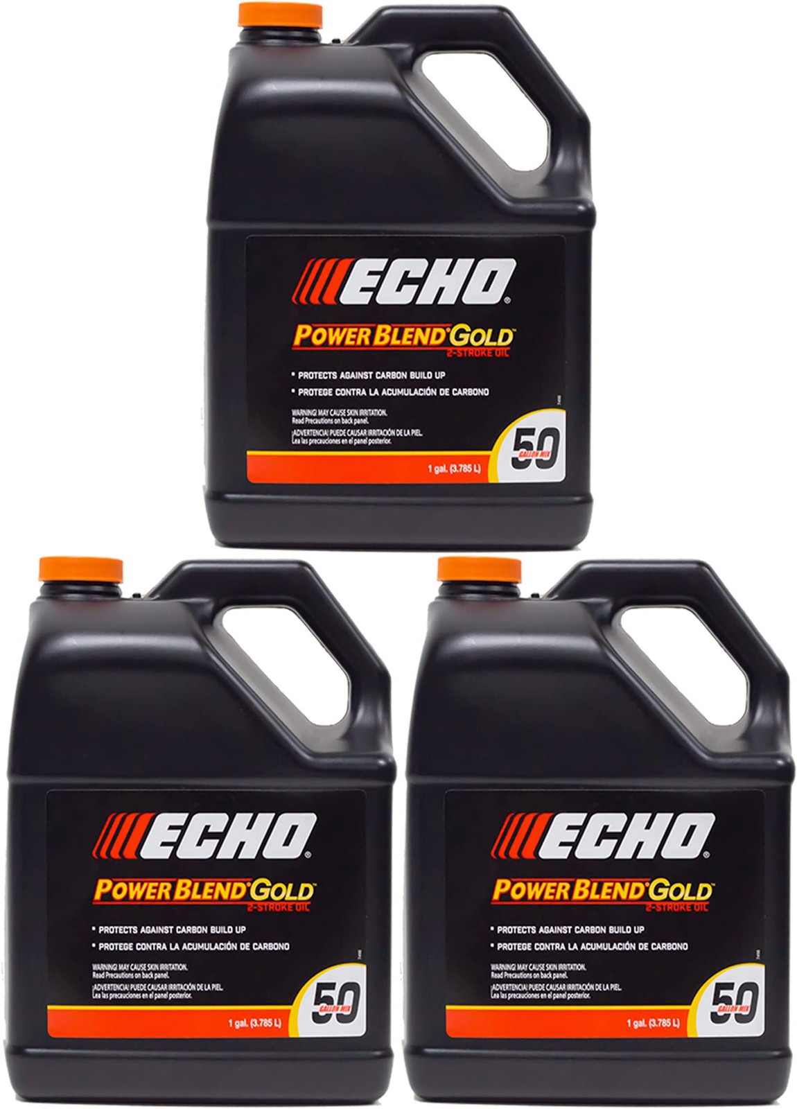 Echo 3 Pack PowerBlend 2-Stroke Engine Oil 1 Gallon Bottle 50:1 Mix 6450050S-3PK gallery