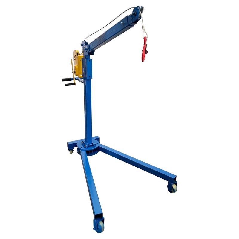 1100LBS Folding Crane Lifter Engine Hoist Manual Workshops Repair Hoist Elevator gallery