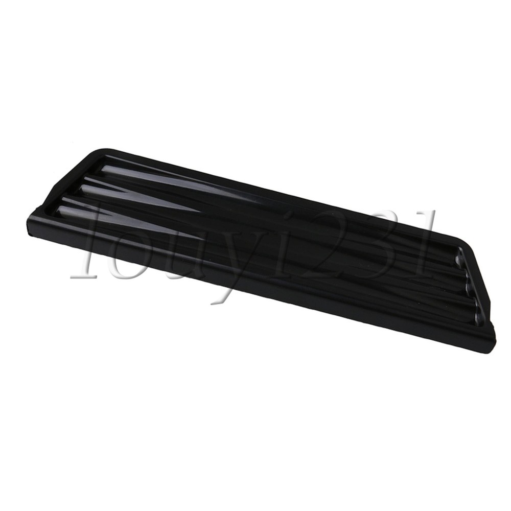 2206670B Black Plastic Refrigerator Overflow Grille Replacement for Whirlpool