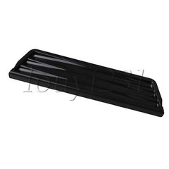 2206670B Black Plastic Refrigerator Overflow Grille Replacement for Whirlpool