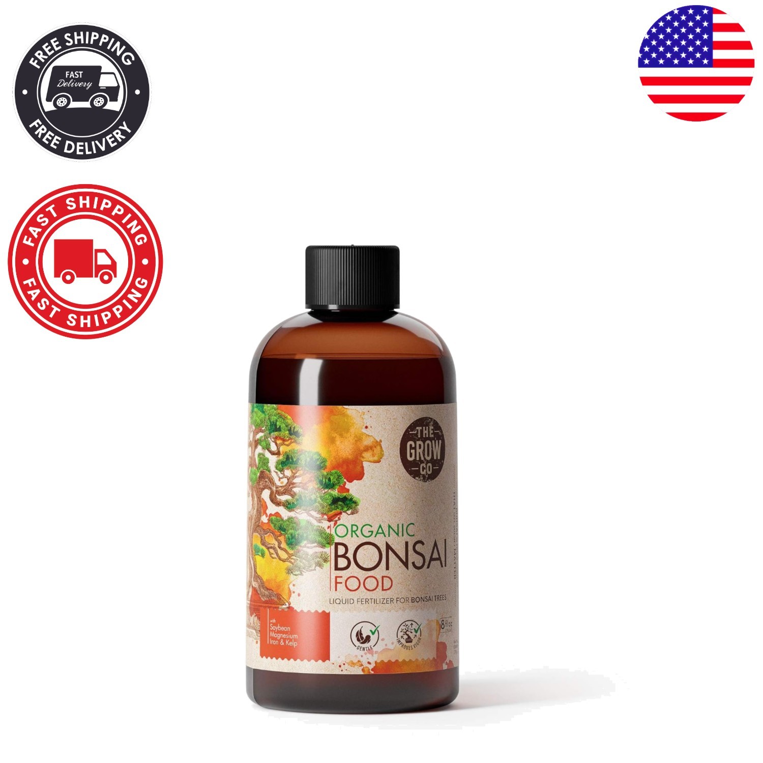 8oz Bonsai Liquid Fertilizer - Easy and Gentle Plant Food for All Varieties gallery