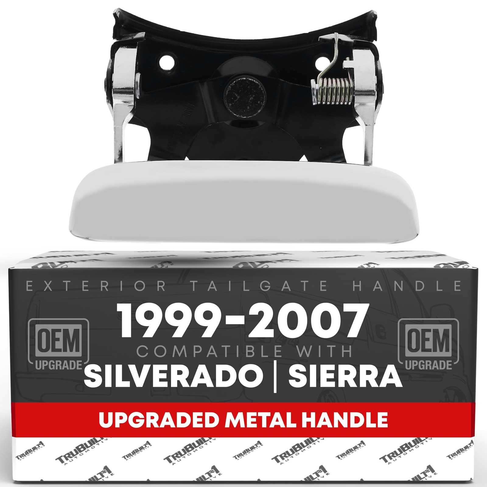 Tailgate Handle Latch, Upgraded Metal - Compatible with 1999-2006 Chevrolet S... gallery