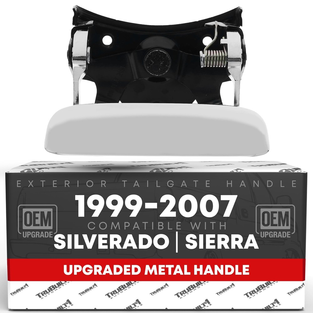 Tailgate Handle Latch, Upgraded Metal - Compatible with 1999-2006 Chevrolet S...