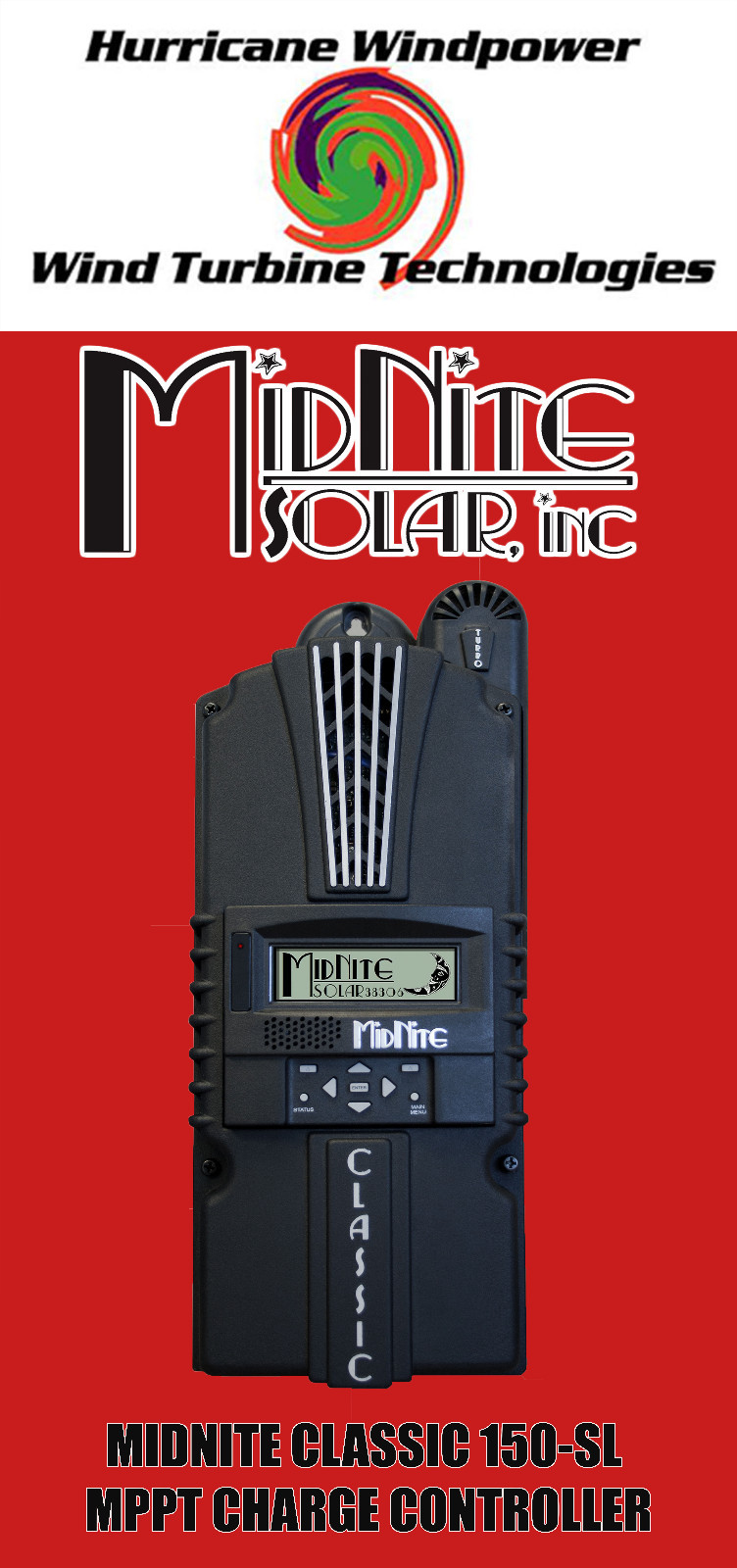 MidNite Solar Classic 150-SL MPPT SOLAR ONLY Charge Controller 150V 96A USA gallery