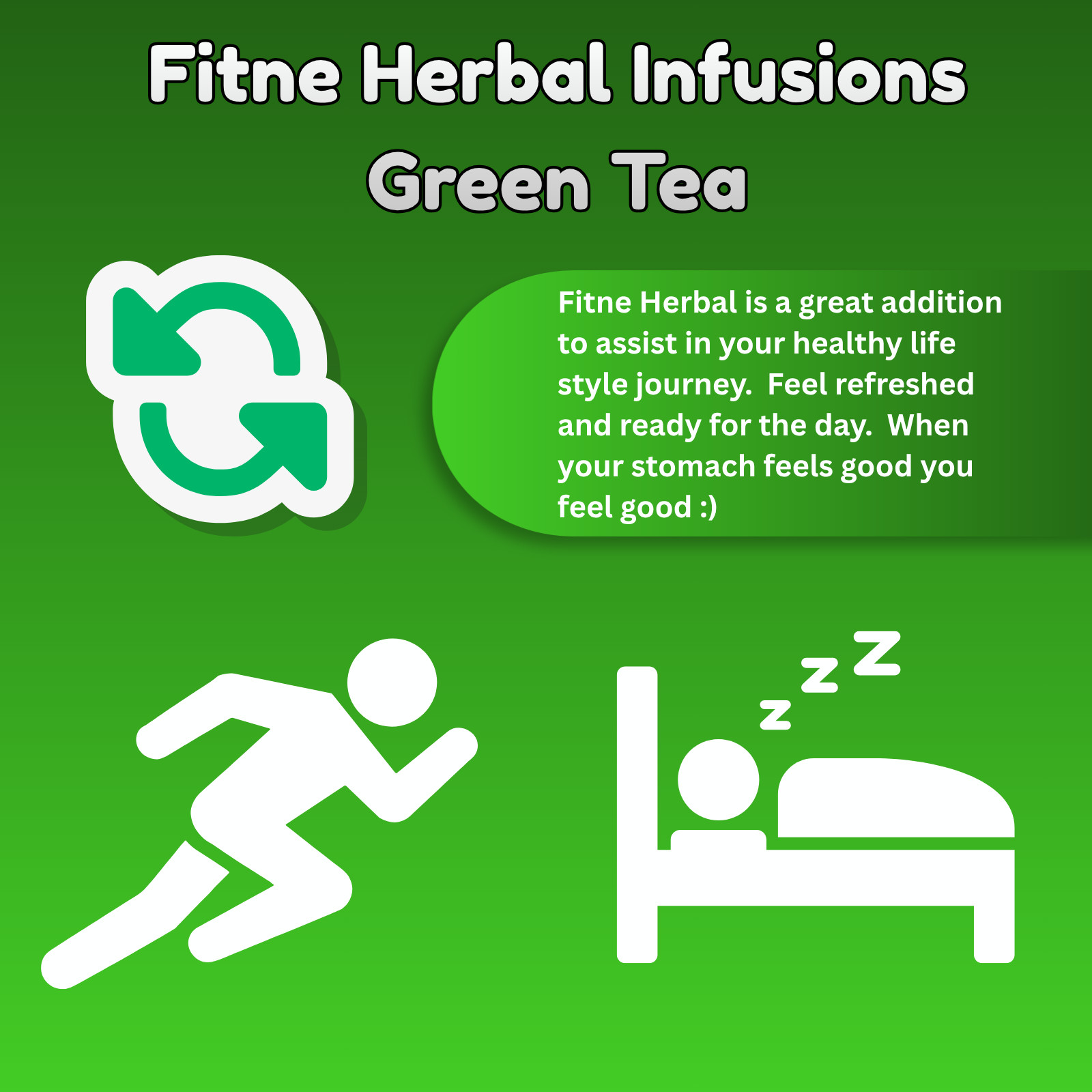 FITNE HERBAL GREEN Packaging 30 Sachets gallery