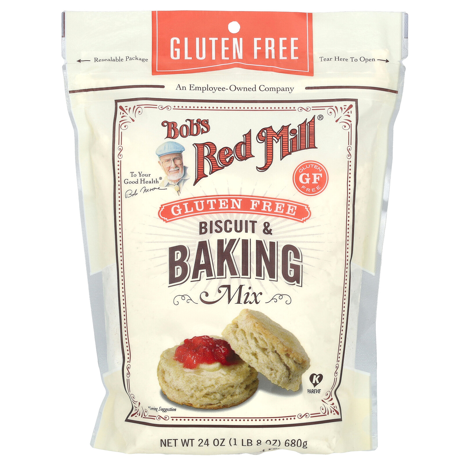 Biscuit & Baking Mix, Gluten Free , 24 oz (680 g) gallery