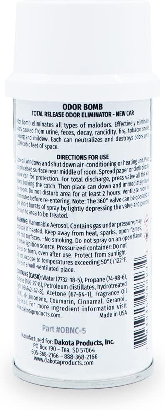 5Oz. Odor Bomb Car Odor Eliminator - New Car Scent gallery