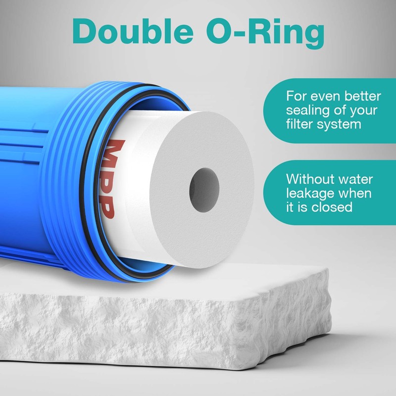 3-Stage Whole House Water Filter System Reduce Iron & Manganese TDS 150,000 gals gallery