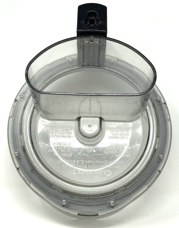 Cuisinart Food Processor Work Bowl Cover Lid FP-12WBC Replacement Part FP-12DC gallery