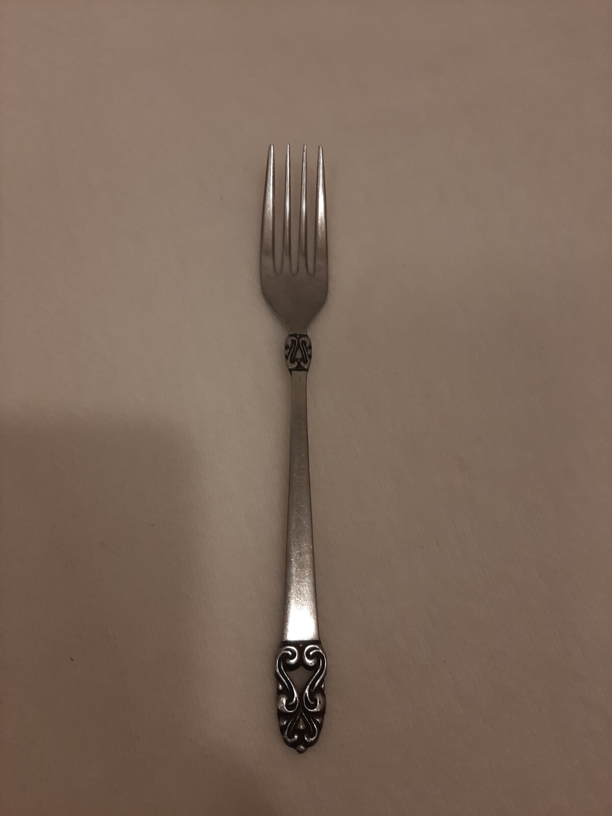 Grace Stainless Steel Silverware Symphony Japan Dinner Fork 7 3/4 Inches Vintage gallery