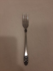 Grace Stainless Steel Silverware Symphony Japan Dinner Fork 7 3/4 Inches Vintage