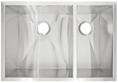 29″ x 10″ Deep Kitchen Sink Modern Undermount Stainless Steel LP3R by LessCare