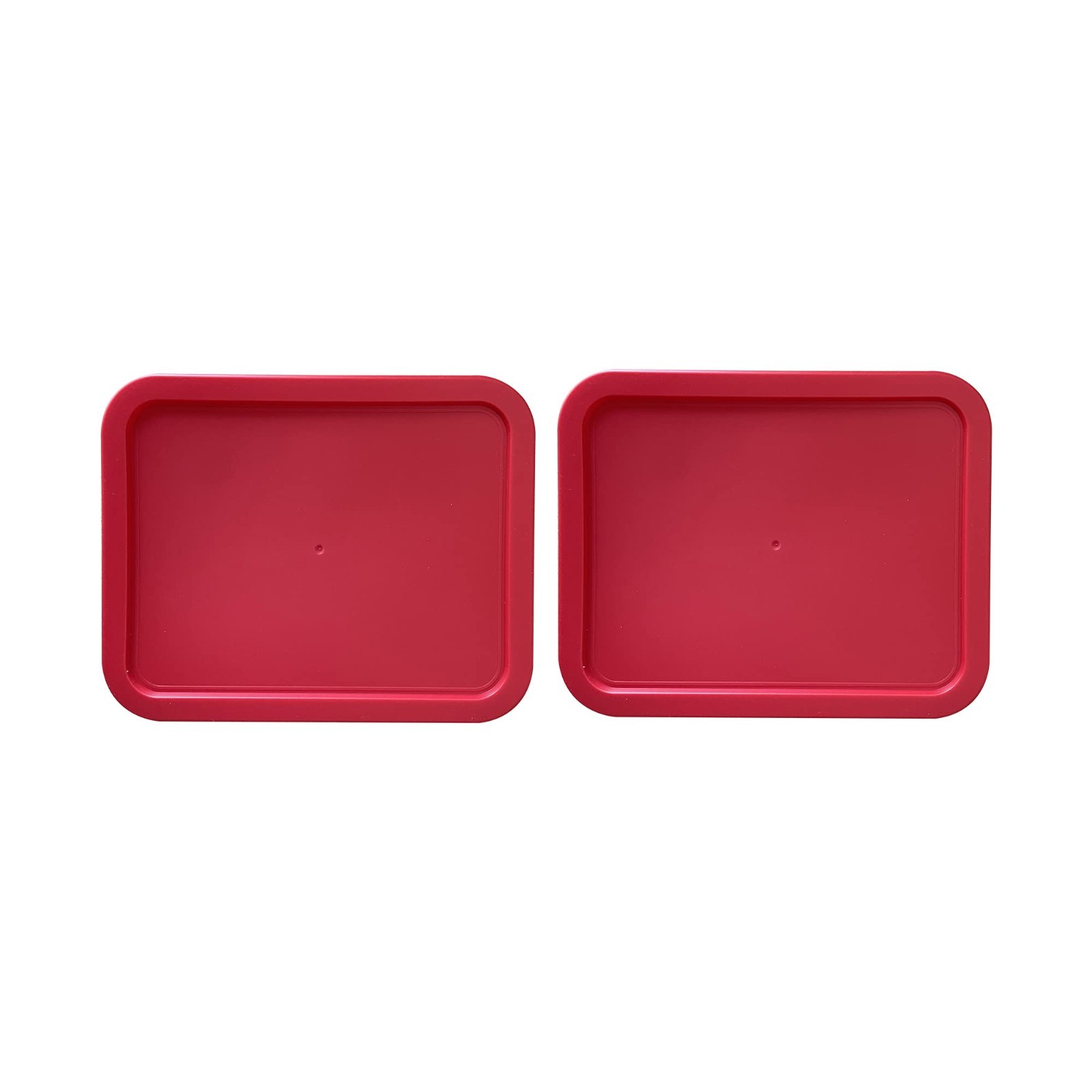 Replacement Lids for Pyrex 7212-PC 11-Cup Rectangle Red 8" x 9.75" 2-Pack gallery